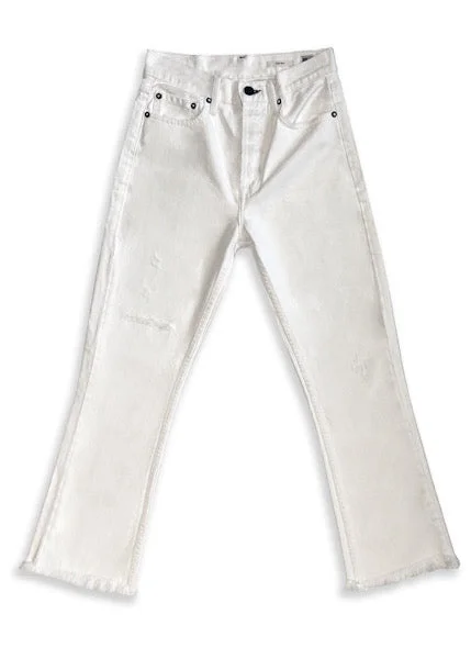 Noend Farrah Kick Flare in White