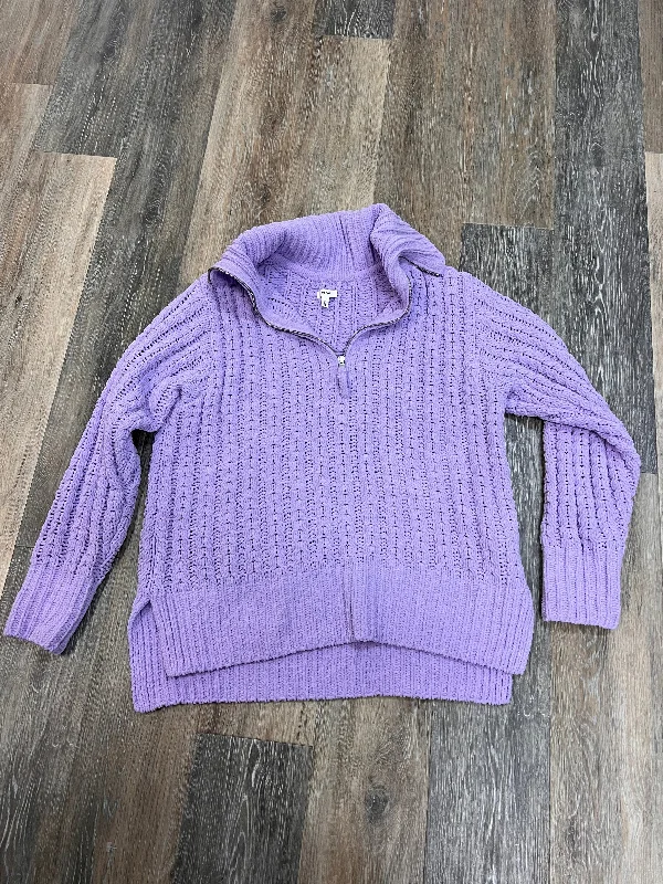 Sweater By Aerie In Purple, Size: S