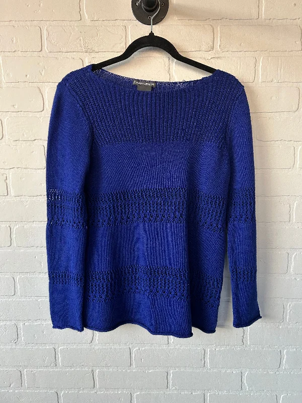 Sweater By Chelsea And Theodore In Blue, Size: M