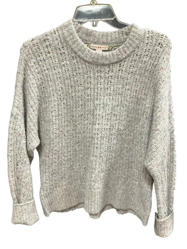 Sweater By Chelsea And Violet In Grey, Size: M