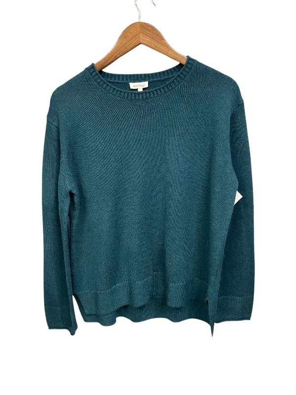 Sweater By Ella Moss In Teal, Size: M