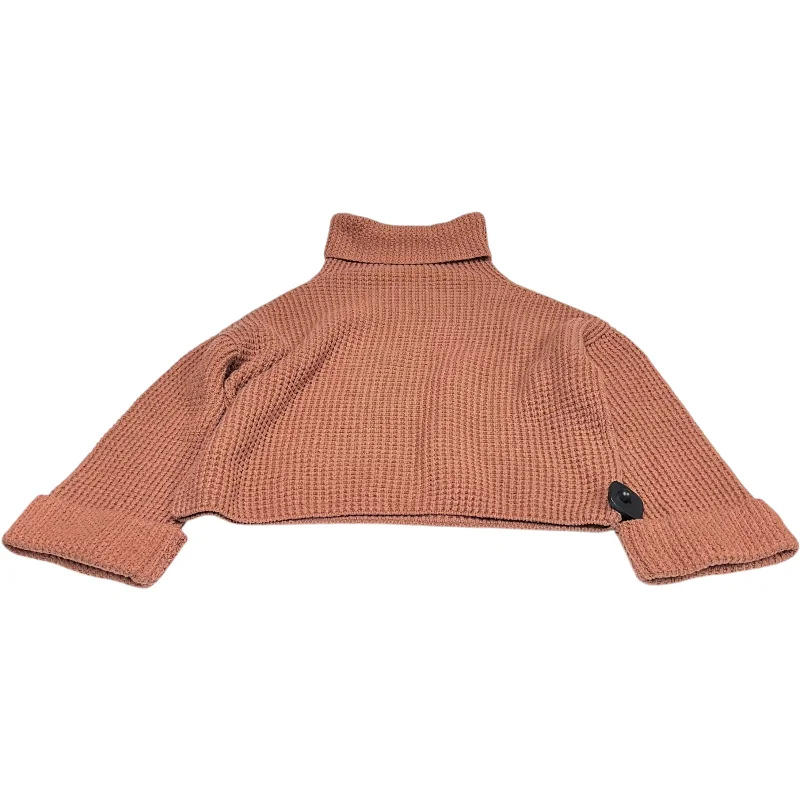 Sweater By Free People In Orange, Size: Xs