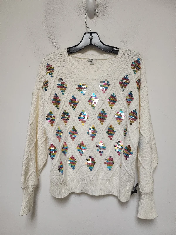 Sweater By Habitual In Cream, Size: Xl