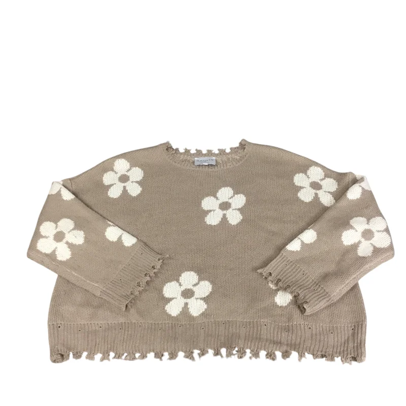 Sweater By Hayden La In Brown, Size: M