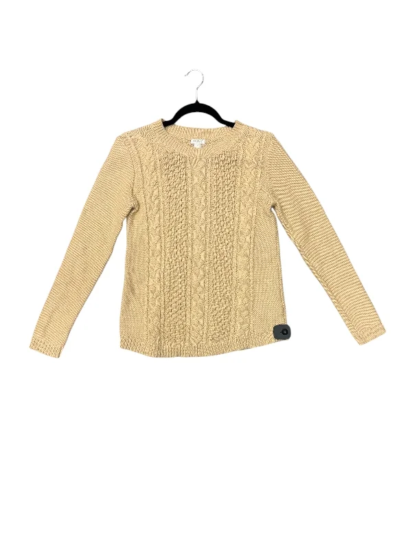 Sweater By J. Crew In Tan, Size: S