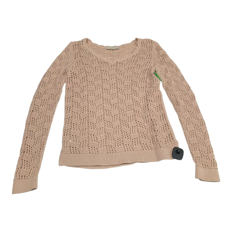 Sweater By Loft In Pink, Size: M