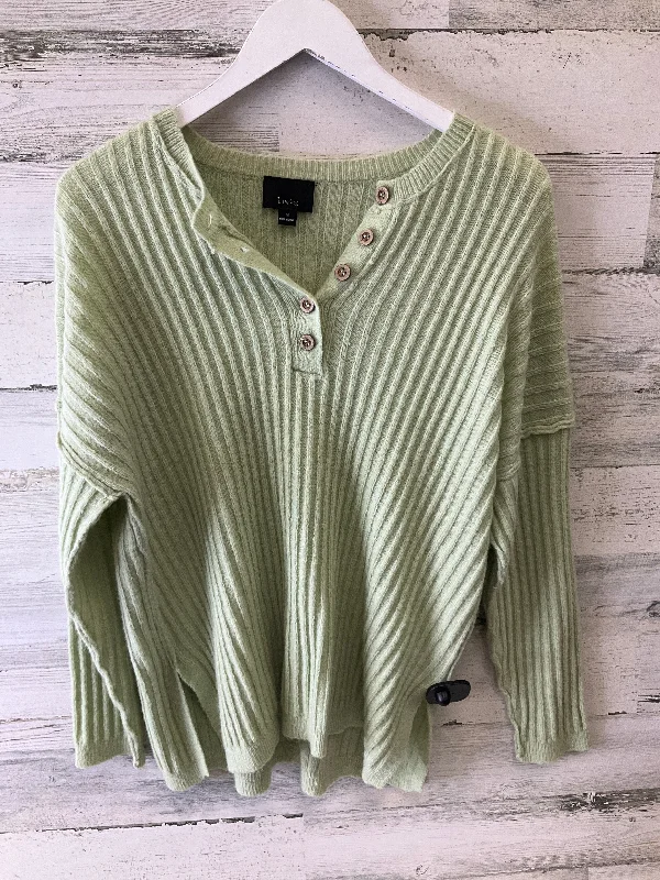 Sweater By Lumiere In Green, Size: M