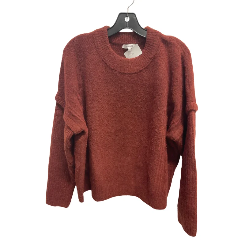 Sweater By Madewell In Orange, Size: L