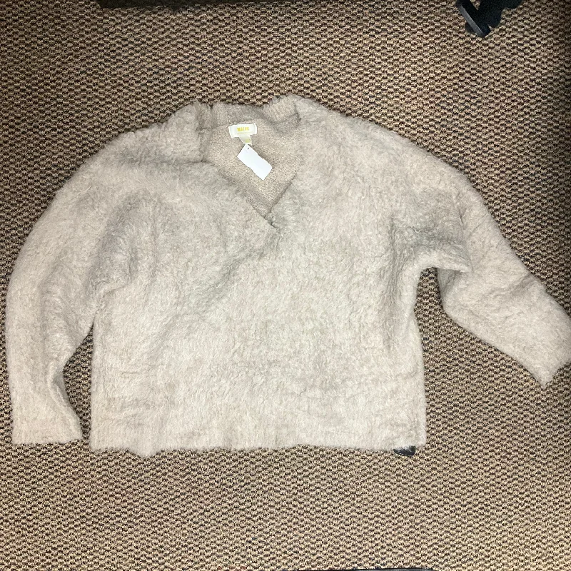 Sweater By Maeve In Tan, Size: M