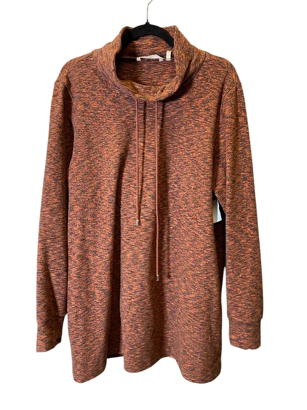 Sweater By Soft Surroundings In Brown, Size: Xl