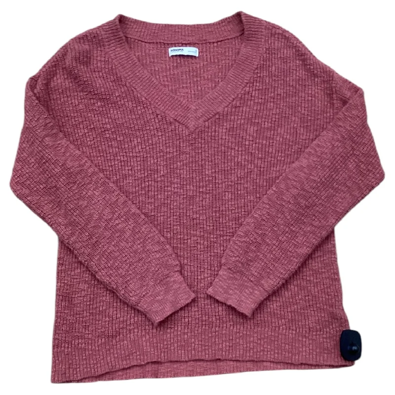 Sweater By Sonoma In Coral, Size: M