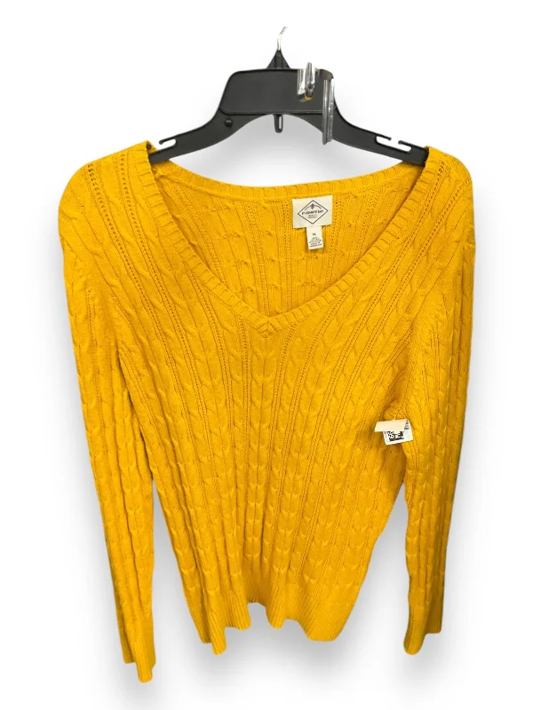 Sweater By St Johns Bay In Mustard, Size: Xl