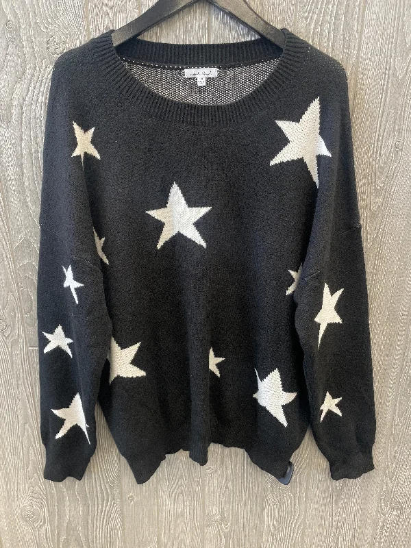 Sweater By White Birch In Black, Size: 2x