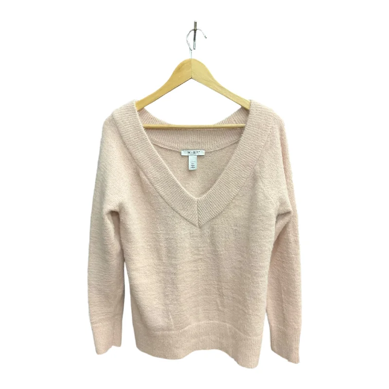 Sweater By White House Black Market In Pink, Size: L