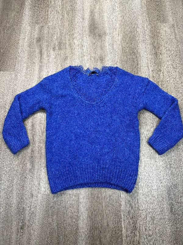 Sweater By Zara In Blue, Size: S