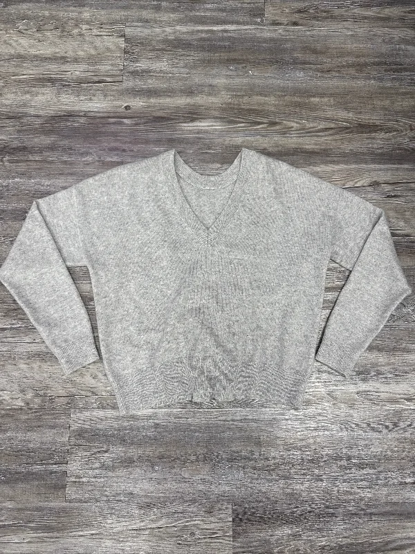 Sweater Cashmere By Cmb In Grey, Size: S