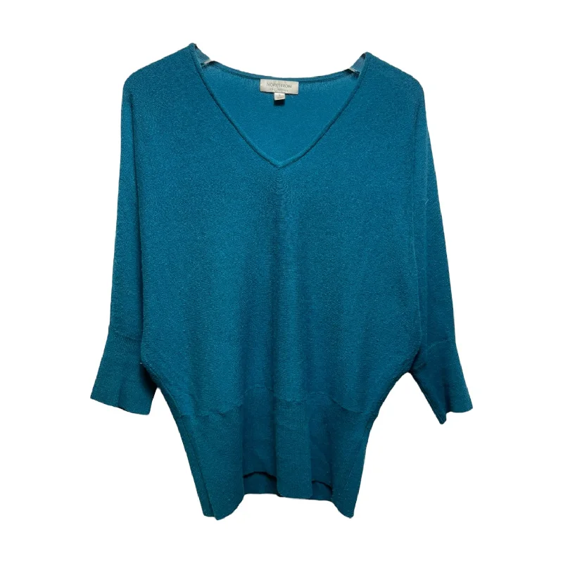 Sweater Cashmere By Nordstrom In Teal, Size: S