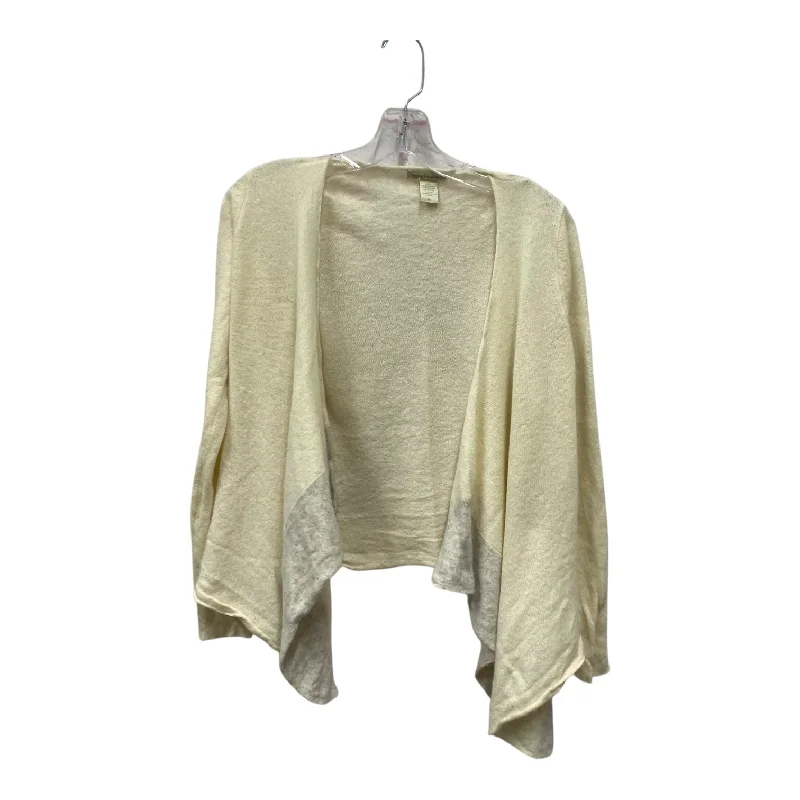 Sweater Cashmere By White And Warren In Cream, Size:M