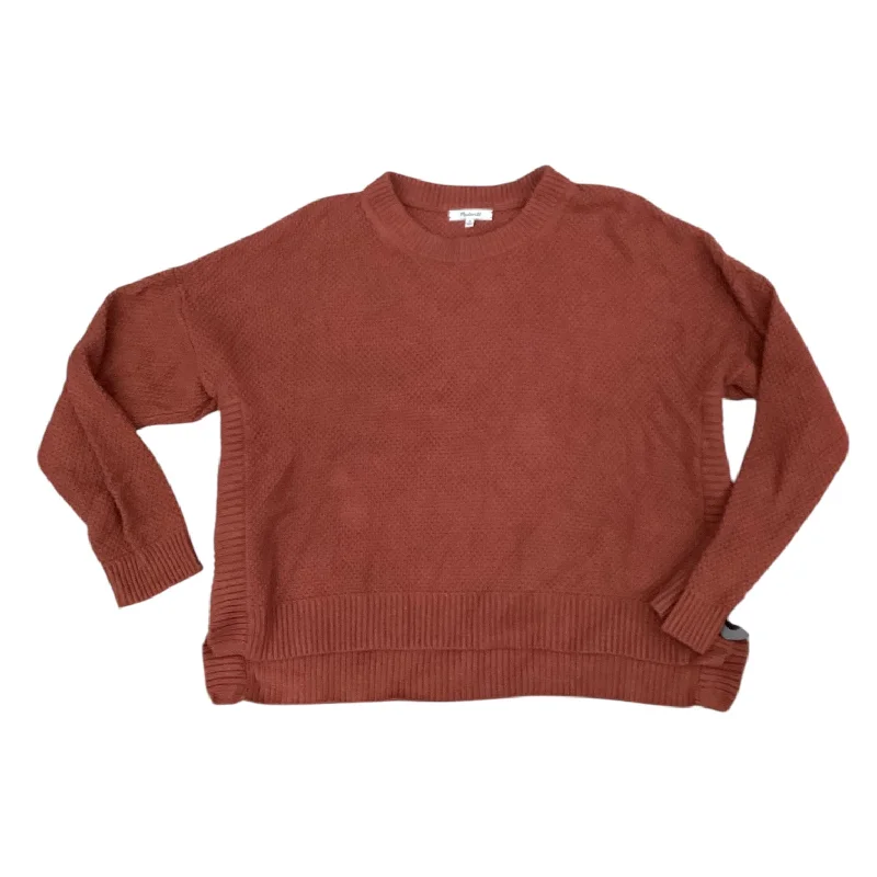 Sweater Designer By Madewell In Orange, Size: Xl