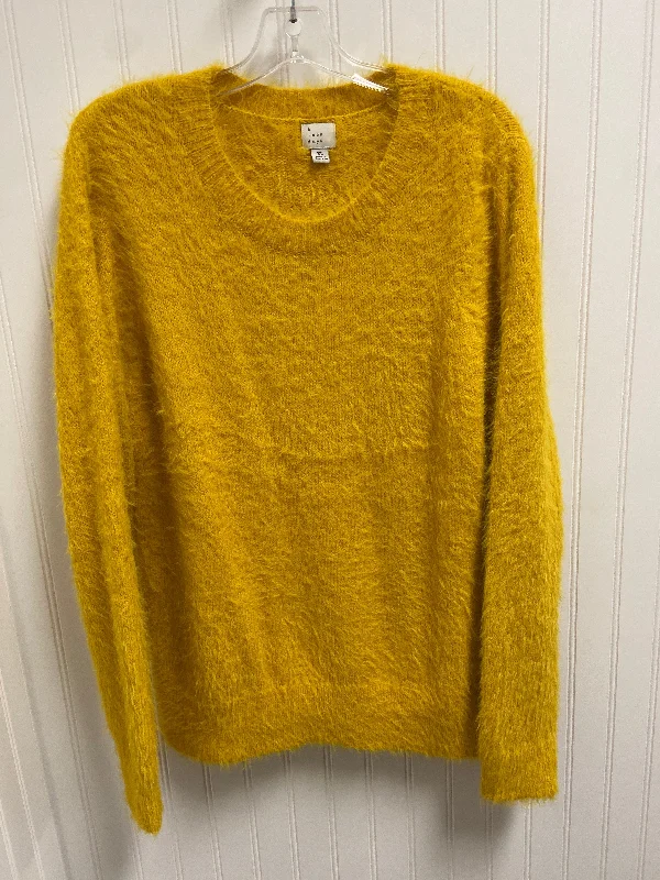 Sweater By A New Day In Yellow, Size: Xl