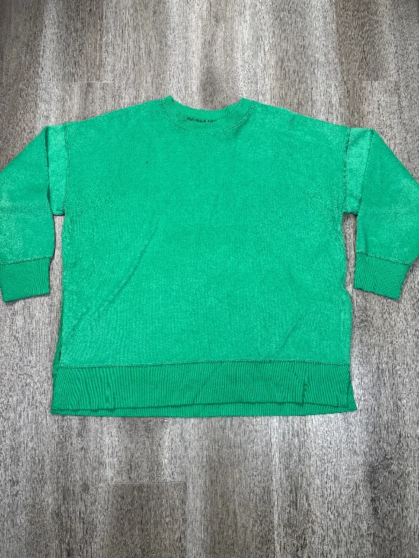 Sweater By Aerie In Green, Size: L