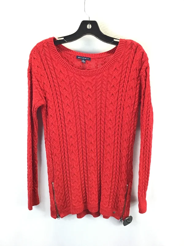 Sweater By American Eagle In Red, Size: M