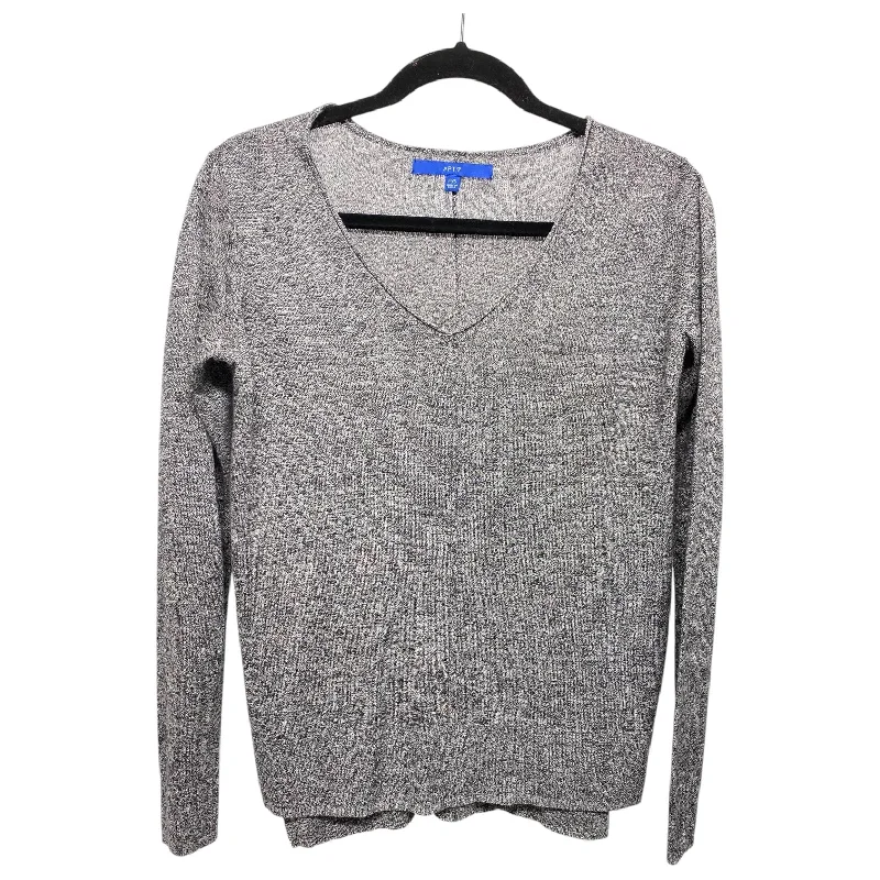 Sweater By Apt 9 In Grey, Size: Sp