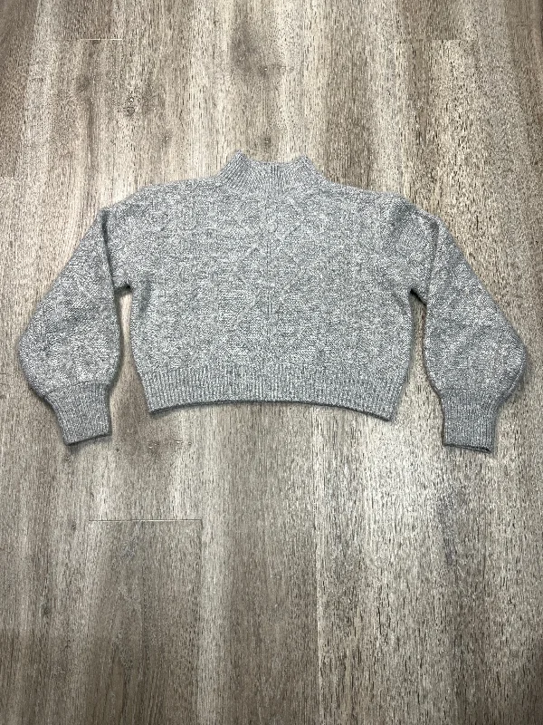 Sweater By Aqua In Grey, Size: Xs