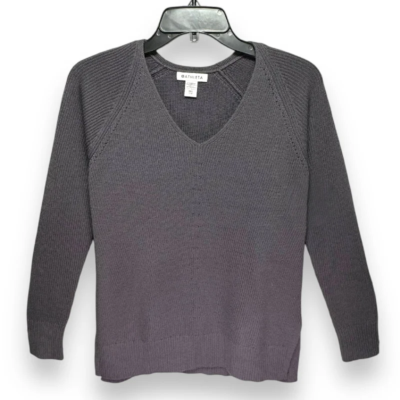 Sweater By Athleta In Purple, Size: Xxs