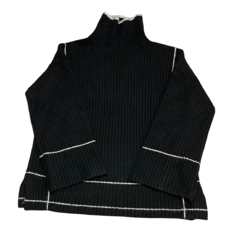 Sweater By BRAVE + TRUE In Black & White, Size: M