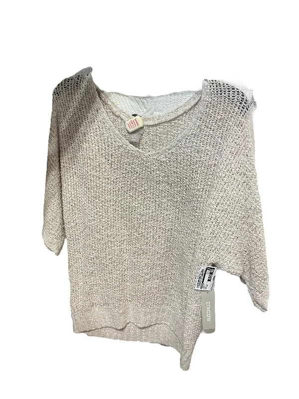 Sweater By Chicos In Cream, Size: Xs