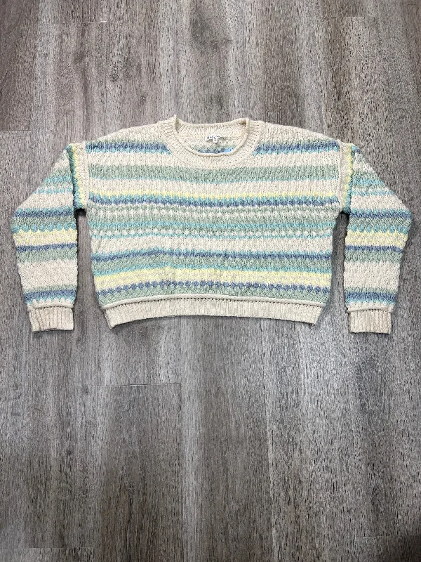 Sweater By Cloud Chaser In Blue & White, Size: M