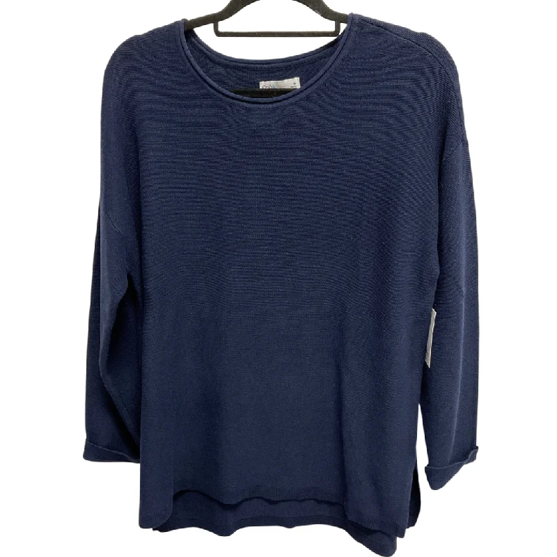 Sweater By Croft And Barrow In Navy, Size: M