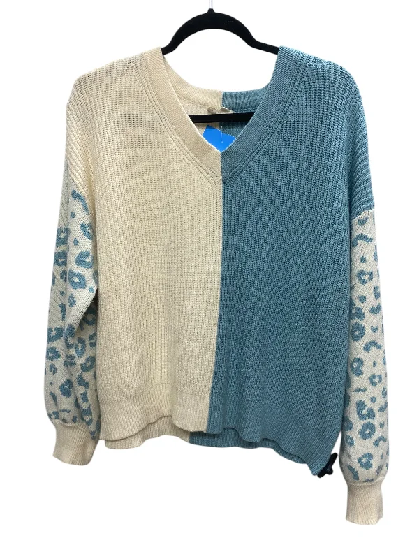 Sweater By Ee Some In Blue, Size: M