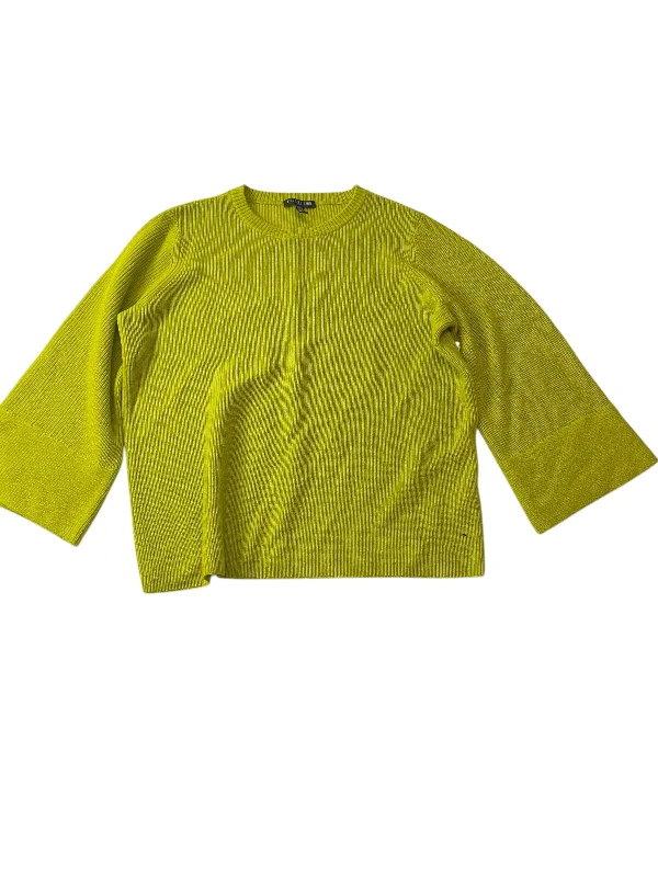 Sweater By Eileen Fisher In Green, Size: Sp