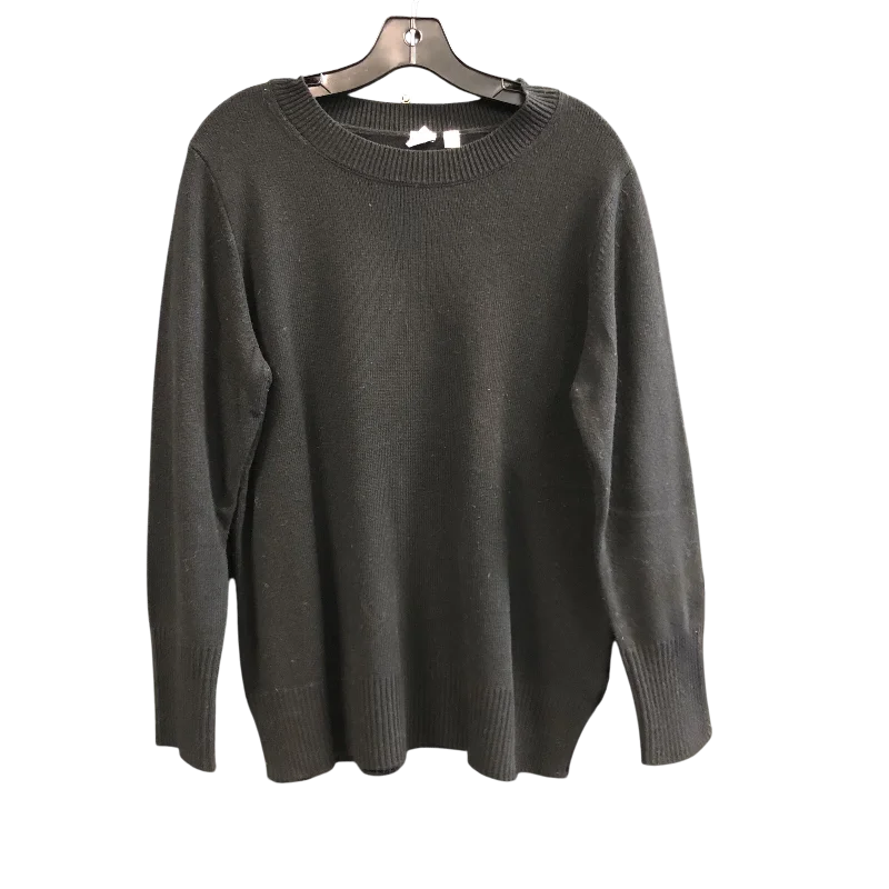 Sweater By Gap In Black, Size: L