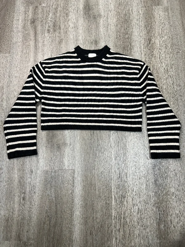 Sweater By H&m In Striped Pattern, Size: Xs