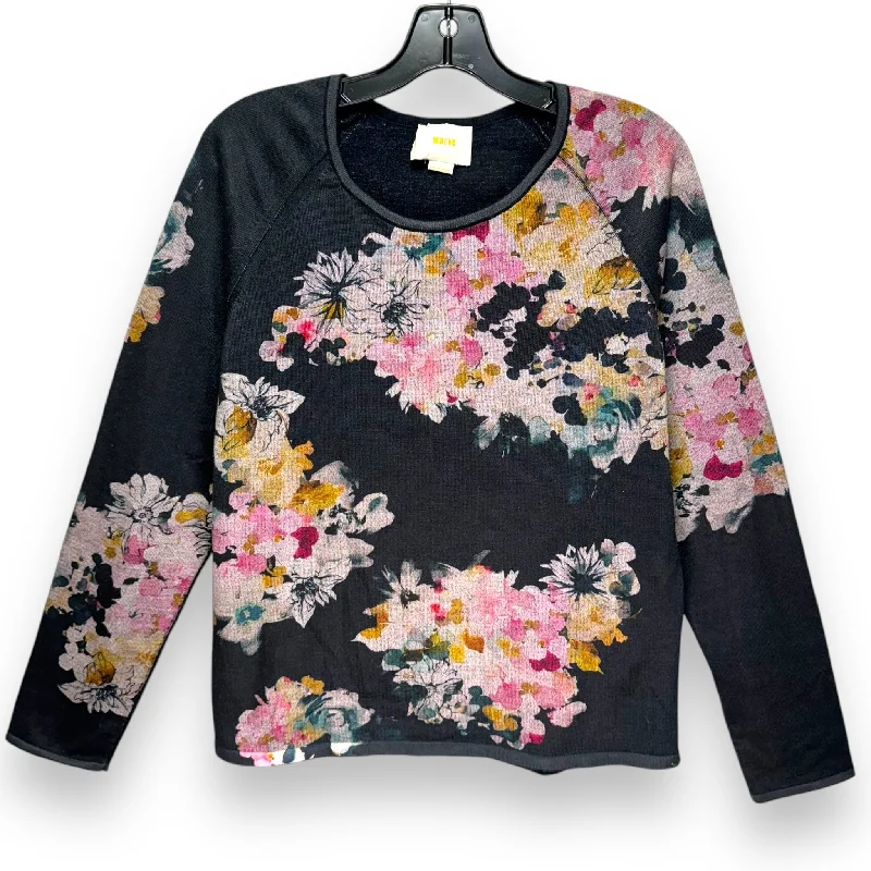 Ramya Floral Pullover Sweater By Maeve In Floral Print, Size: L