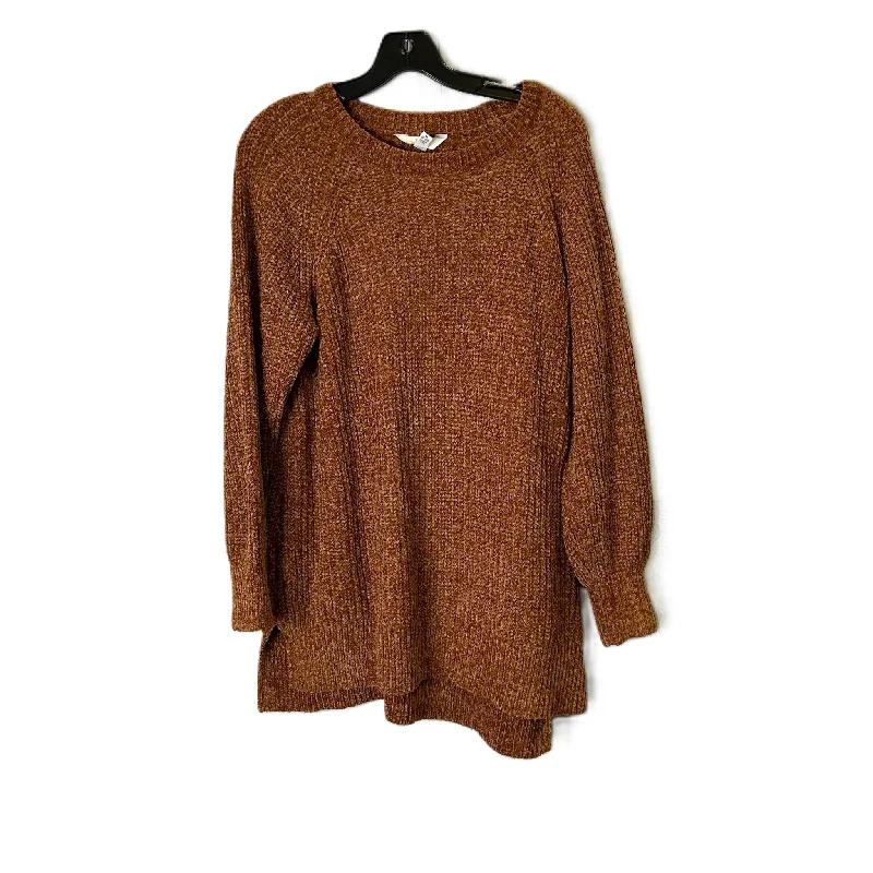 Sweater By Time And Tru In Orange, Size: M