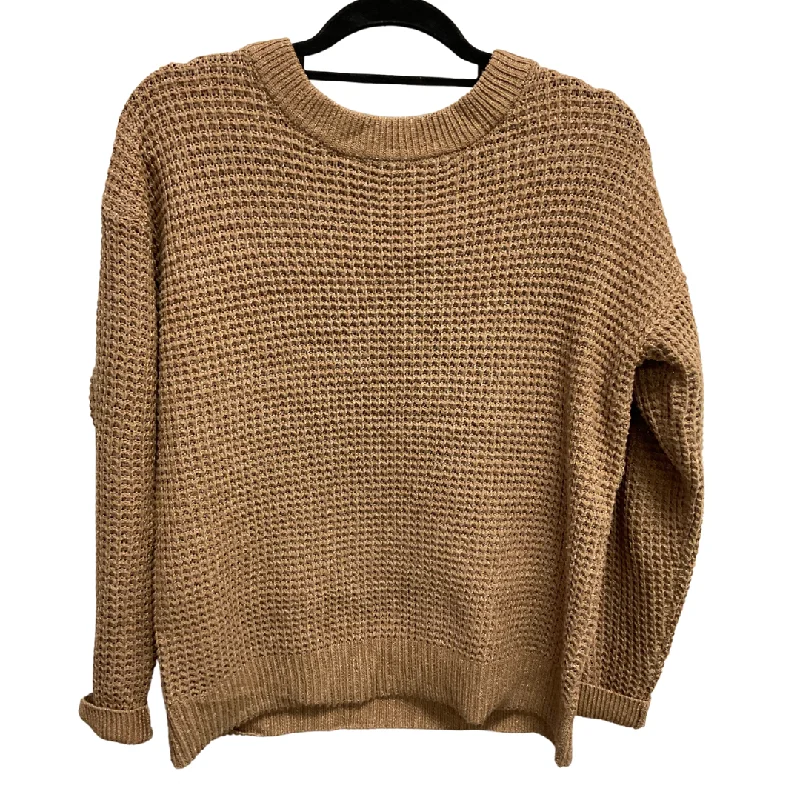 Sweater By Time And Tru In Tan, Size: M