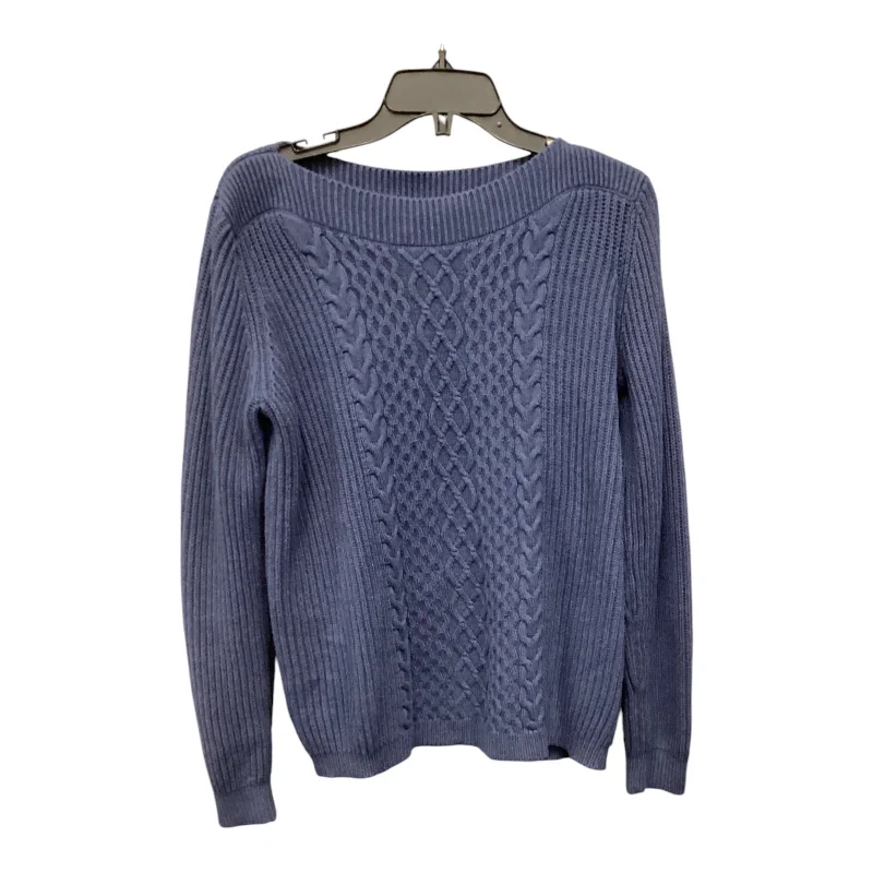 Sweater By Tommy Hilfiger In Blue, Size: L