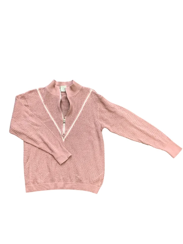 Sweater By Varley In Pink, Size: L