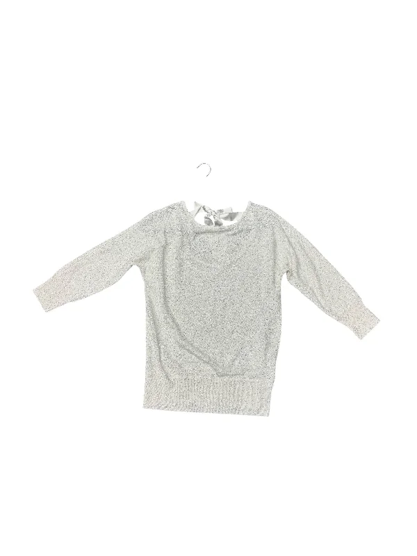 Sweater By White House Black Market In Cream, Size: L