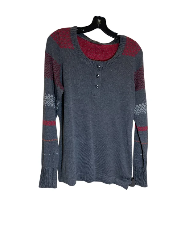 Sweater By Woolrich In Grey, Size: M