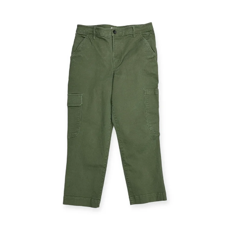 Pants Cargo & Utility By Free Assembly In Green, Size: 12