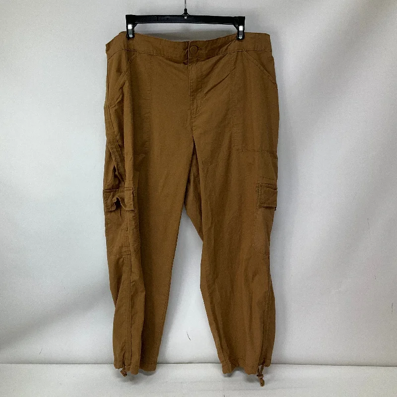 Pants Cargo & Utility By Social Standard By Sanctuary In Brown, Size: Xxl