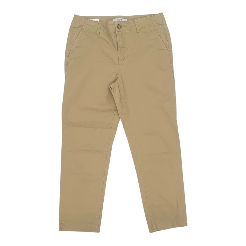 Pants Chinos & Khakis By Loft In Tan, Size:6