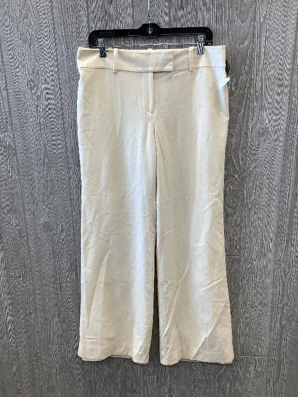 Pants Dress By Ann Taylor In Cream, Size: 10