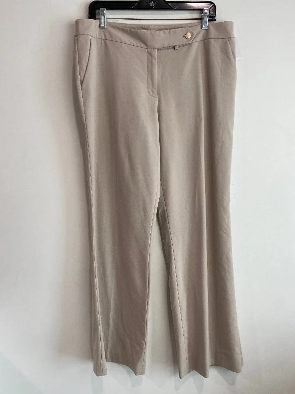 Pants Dress By Calvin Klein In Beige, Size: 12