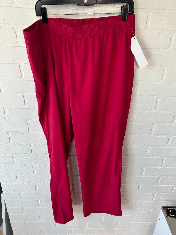 Pants Other By Chicos In Red, Size: 18